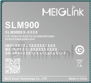 Verificación del IMEI  MEIGLINK SLM900-C en imei.info