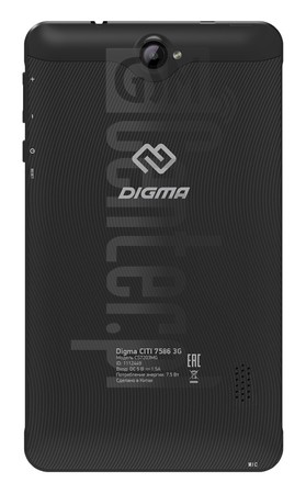 IMEI चेक DIGMA Citi 7586 3G imei.info पर