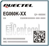 Pemeriksaan IMEI QUECTEL EG060K-GT di imei.info