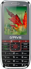 Kontrola IMEI GFIVE D90 na imei.info