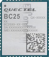 Verificação do IMEI QUECTEL BC25 em imei.info