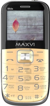 Vérification de l'IMEI MAXVI B6DS sur imei.info