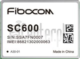 تحقق من رقم IMEI FIBOCOM SC600 على imei.info