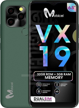 IMEI Check MOBICEL VX19 on imei.info