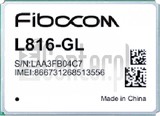 Verificación del IMEI  FIBOCOM L816-GL en imei.info