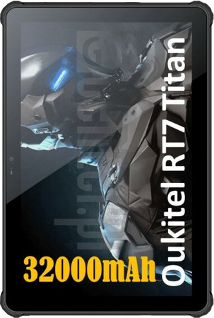 在imei.info上的IMEI Check OUKITEL RT7 Titan 5G