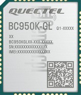 Verificação do IMEI QUECTEL BC950K-GL em imei.info