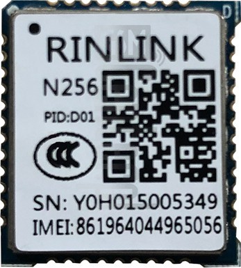 在imei.info上的IMEI Check RINLINK N256