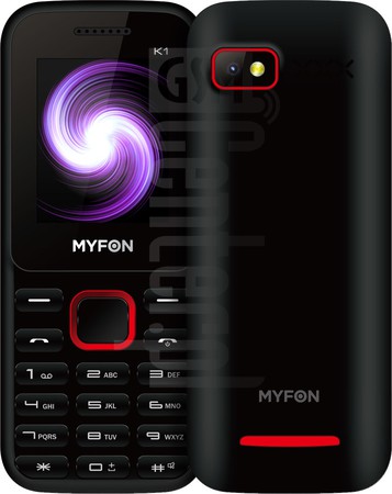 Kontrola IMEI MYFON K1 na imei.info