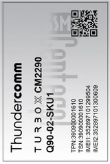 IMEI Check THUNDERCOMM CM2290-EA on imei.info