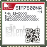 Verificação do IMEI SIMCOM SIM7600NA-H em imei.info