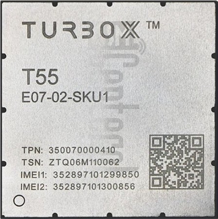 Sprawdź IMEI THUNDERCOMM Turbox T55 na imei.info