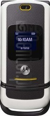 Vérification de l'IMEI MOTOROLA W450 sur imei.info