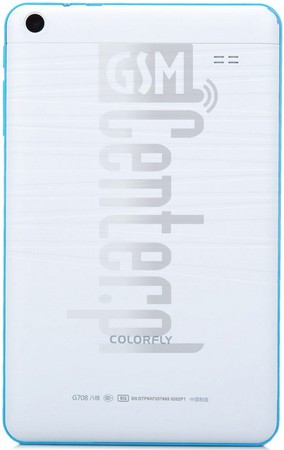 Vérification de l'IMEI COLORFLY G708 Extreme Edition sur imei.info
