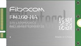 Vérification de l'IMEI FIBOCOM FM160-NA sur imei.info
