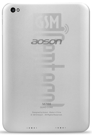 Vérification de l'IMEI AOSON M788 sur imei.info