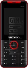 imei.infoのIMEIチェックKARBONN KX23