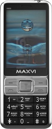 Controllo IMEI MAXVI X900 su imei.info