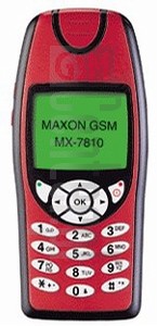 Pemeriksaan IMEI MAXON MX-7810 di imei.info