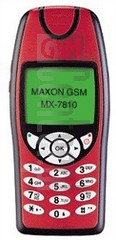 Controllo IMEI MAXON MX-7810 su imei.info