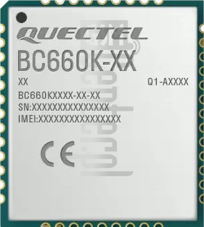 Verificação do IMEI QUECTEL BC660K-GL em imei.info