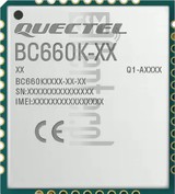 Verificação do IMEI QUECTEL BC660K-GL em imei.info