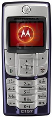 imei.infoのIMEIチェックMOTOROLA C157