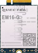 IMEI-Prüfung QUECTEL EM16-G auf imei.info