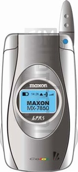 Verificação do IMEI MAXON MX-7850 em imei.info