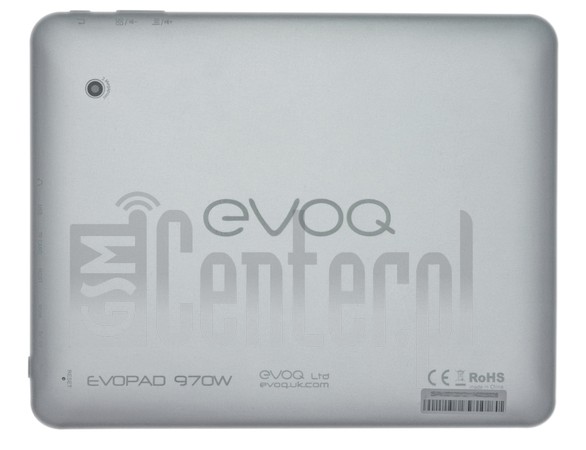 Vérification de l'IMEI EVOQ evoPAD 970W sur imei.info