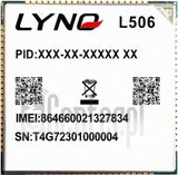 Pemeriksaan IMEI LYNQ L506 di imei.info