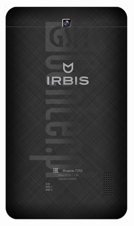 Sprawdź IMEI IRBIS TZ52 7.0" na imei.info