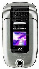 Vérification de l'IMEI VK Mobile VK3100 sur imei.info