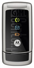 ตรวจสอบ IMEI MOTOROLA W220 บน imei.info