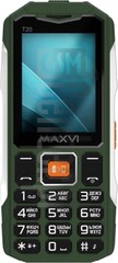 Vérification de l'IMEI MAXVI T20 sur imei.info