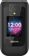 تحقق من رقم IMEI MAXCOM MM827 على imei.info