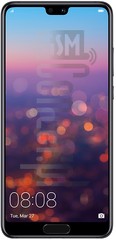 Kontrola IMEI HUAWEI P20 na imei.info