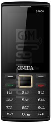 Pemeriksaan IMEI ONIDA S1600 di imei.info