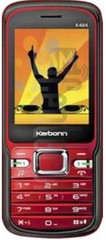 Skontrolujte IMEI KARBONN K424 na imei.info