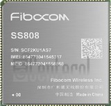 Verificação do IMEI FIBOCOM SS808-NA em imei.info