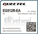 在imei.info上的IMEI Check QUECTEL EG512R-EA