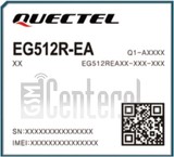 ตรวจสอบ IMEI QUECTEL EG512R-EA บน imei.info