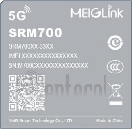 IMEI चेक MEIGLINK SRM700-E imei.info पर