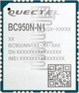 Verificação do IMEI QUECTEL BC950N-N1 em imei.info