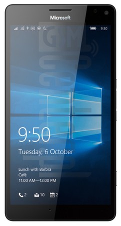 Verificação do IMEI MICROSOFT Lumia 950 XL em imei.info