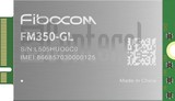 Vérification de l'IMEI FIBOCOM FM350-GL sur imei.info