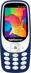 ตรวจสอบ IMEI KARBONN K2 Indian บน imei.info