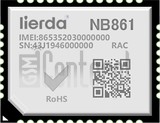 Controllo IMEI LIERDA NB861 su imei.info