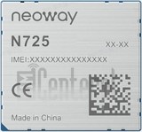 Skontrolujte IMEI NEOWAY N725 na imei.info