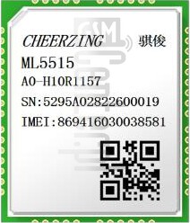 IMEI Check CHEERZING ML5515 on imei.info